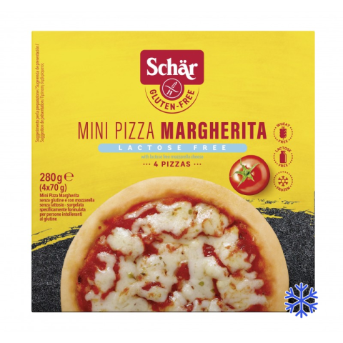 MiniPizza Margherita - (4 x 70 grs)