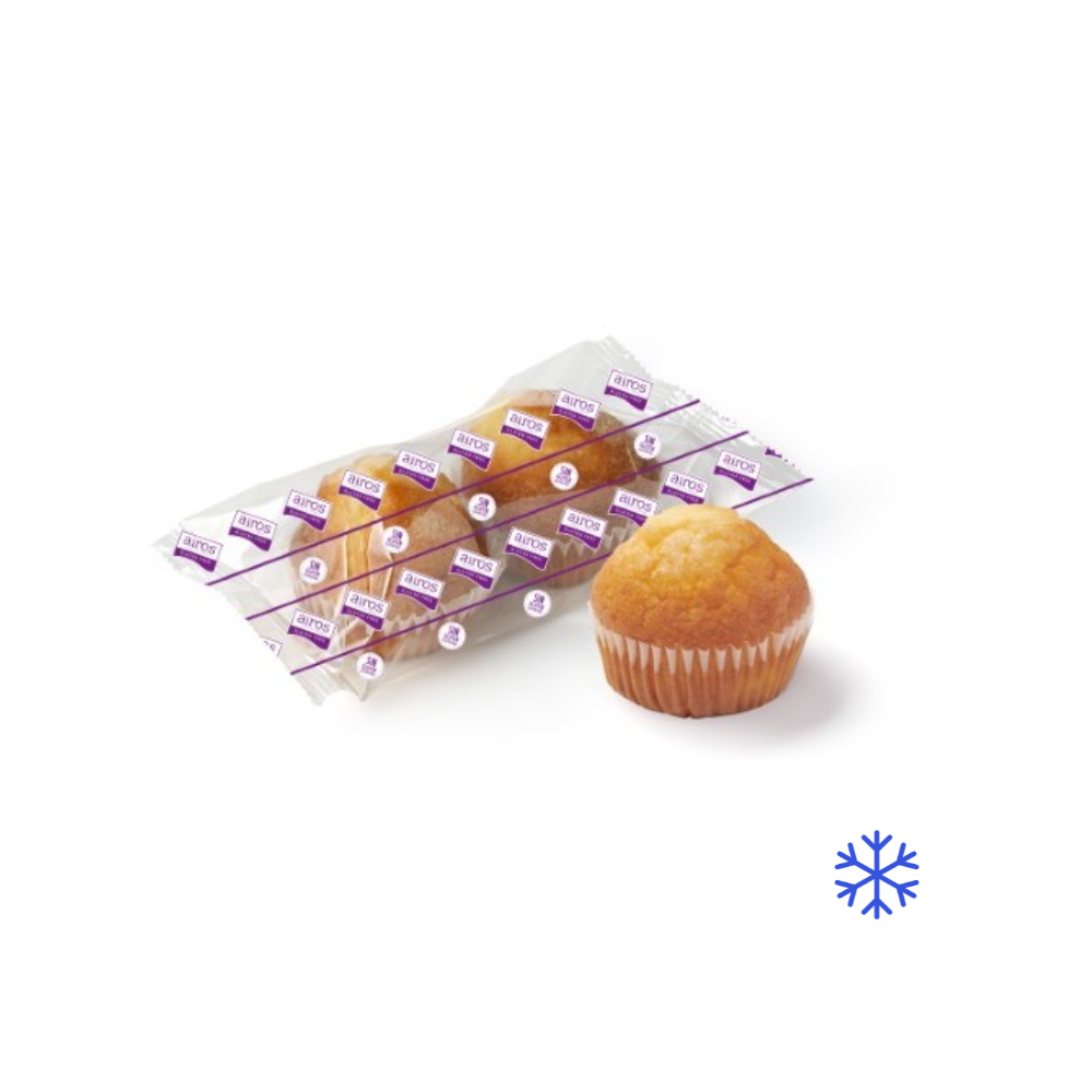 AIROS - MAGDALENAS CONGELADAS BIPACK 70g x 25 unidades