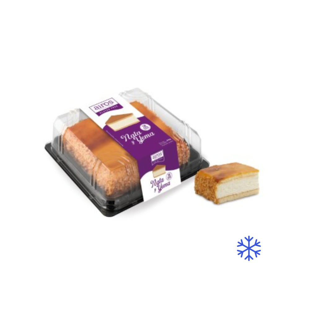 AIROS - TARTA DE NATA YEMA 450 grs