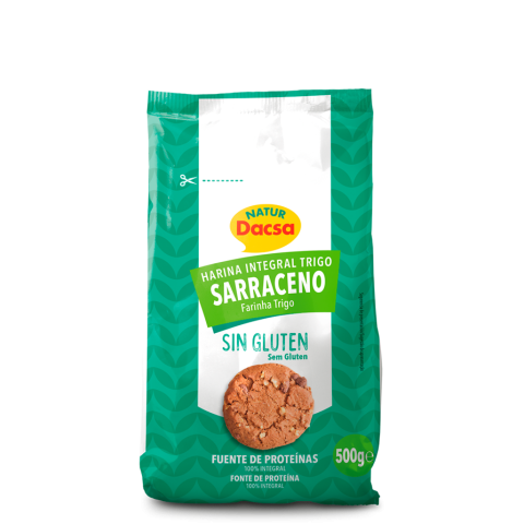 Harina Integral de Trigo Sarraceno - 500 gr.