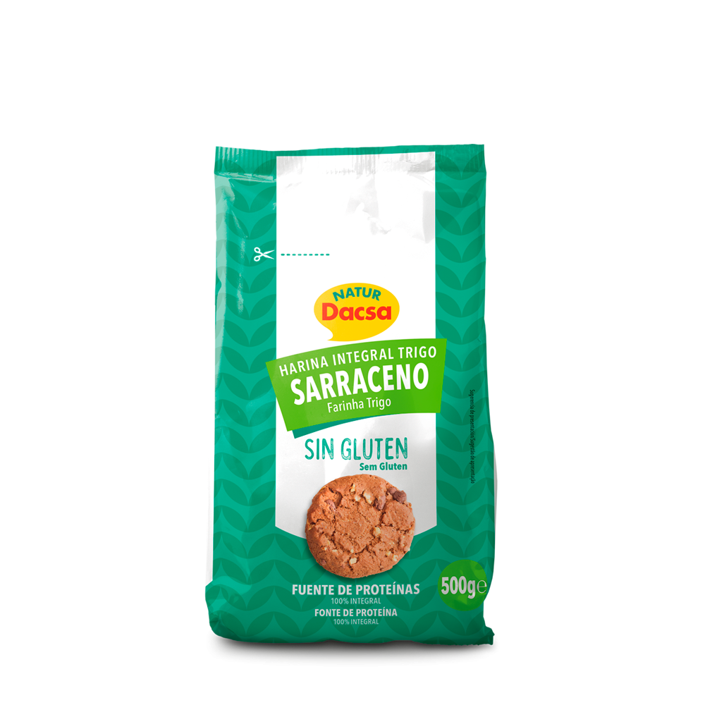 Harina Integral de Trigo Sarraceno - 500 gr.