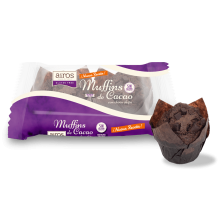 Muffins de Cacao con choco chips - 170 grs.