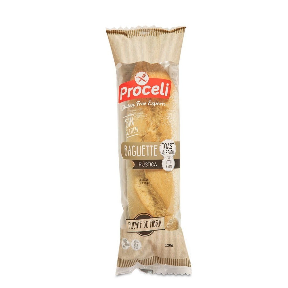 Baguette Rústica Proceli - 120 grs.