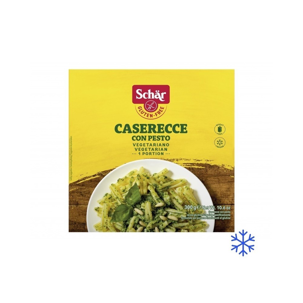 Caserecce con pesto - 300 grs.