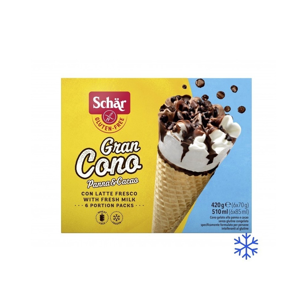 Gran Cono Panna & Cacao - (6 x 70 grs)