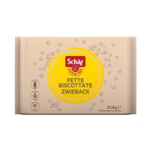 Single Fette Biscotatte 21,6 gr x 25 un. - Sin gluten - Schär