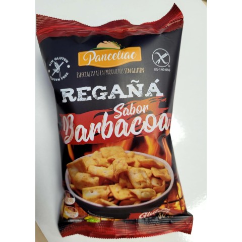 Regaña sabor BBQ Sin gluten - Panceliac 80 gr.
