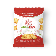 Snack de Pizza - 50 grs. Sin gluten - AbueloBread