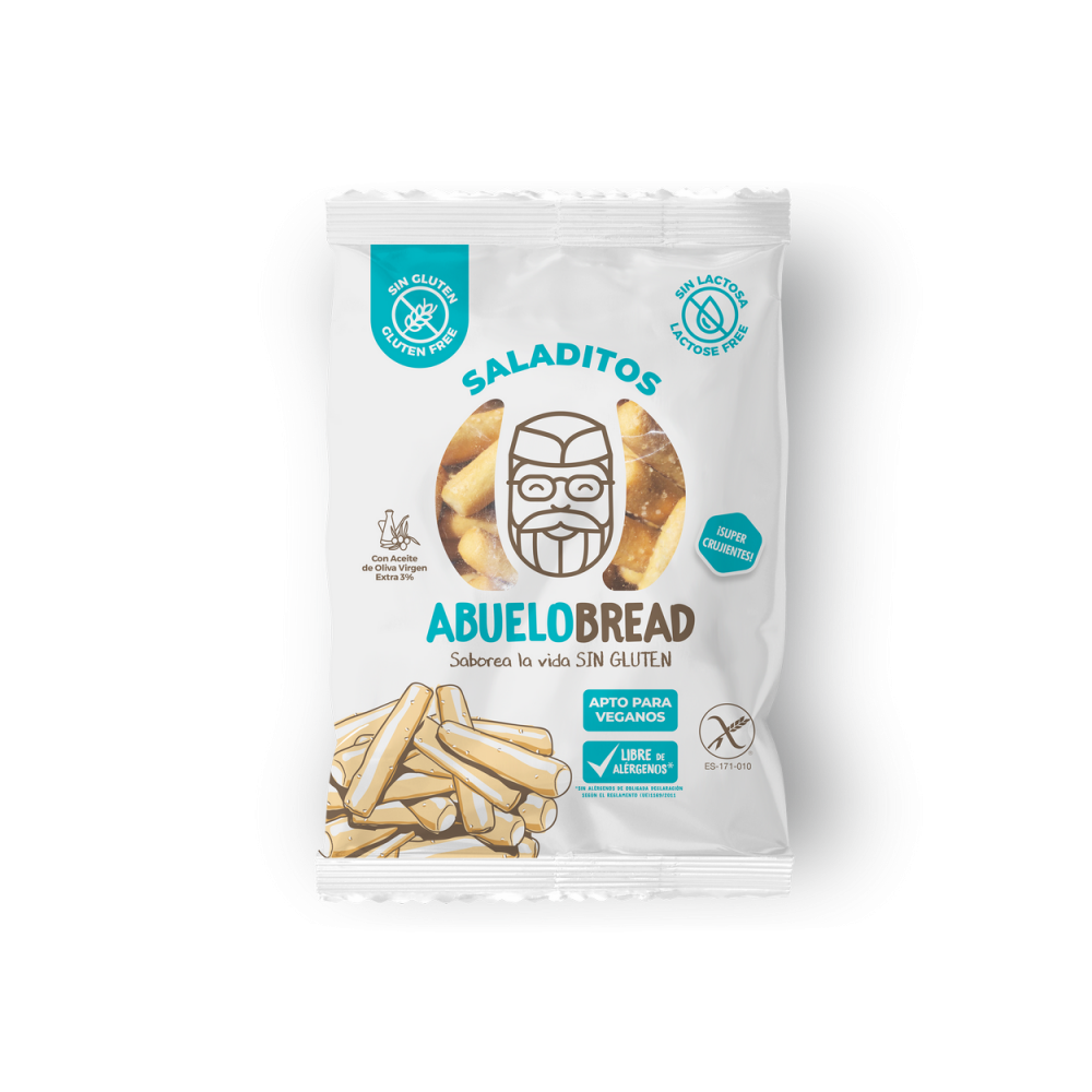 Picos Saladitos - 80 grs. Sin gluten - AbueloBread