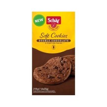 Soft Cookies Doble Chocolate Sin gluten - Schär - 210 grs