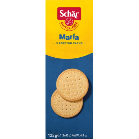 Galletas María Sin gluten *NUEVO FORMATO* - Schär - 125 grs