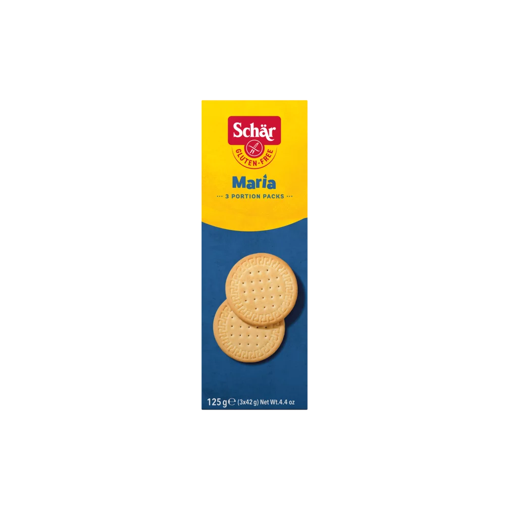Galletas María Sin gluten *NUEVO FORMATO* - Schär - 125 grs