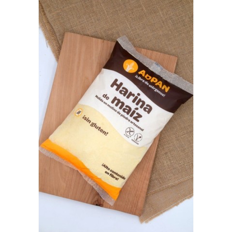Harina de Maiz 1 kg. Sin gluten - Adpan