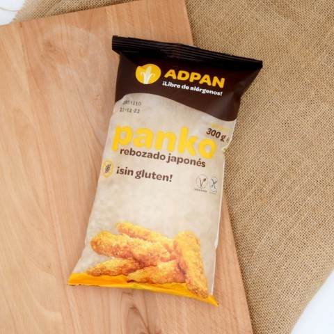 Pan Rallado Panko 300g. Sin gluten - Adpan