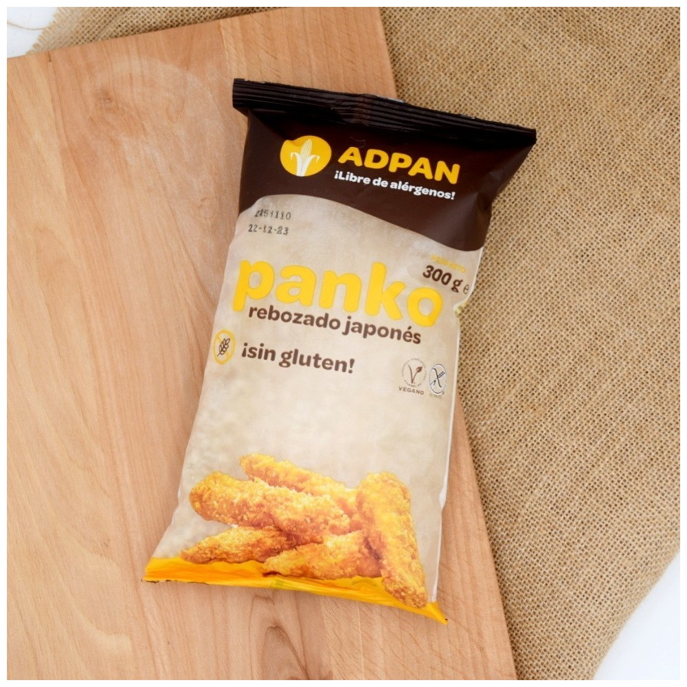 Pan Rallado Panko 300g. Sin gluten - Adpan
