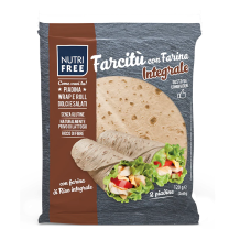 Piadina Integrale 120 g - Sin gluten - Nutrifree