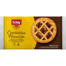 Crostatina Nocciola Sin gluten - Schär - 152 g (4x38g)