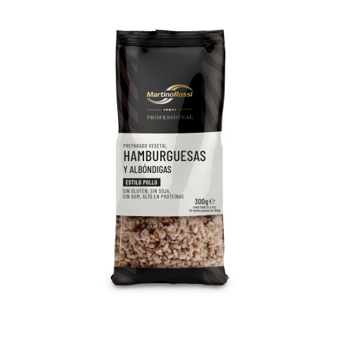 Preparado Vegetal de Pollo para Hamburguesas y Albóndigas 300gr