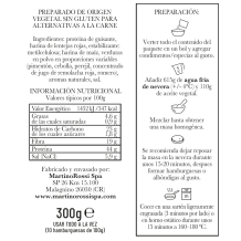 Preparado Vegetal de Pollo para Hamburguesas y Albóndigas 300gr