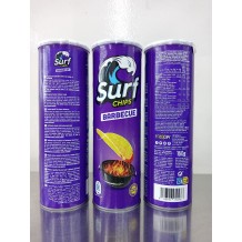 Patatas Sabor Barbacoa 160 g - Sin gluten  - Surf Chips